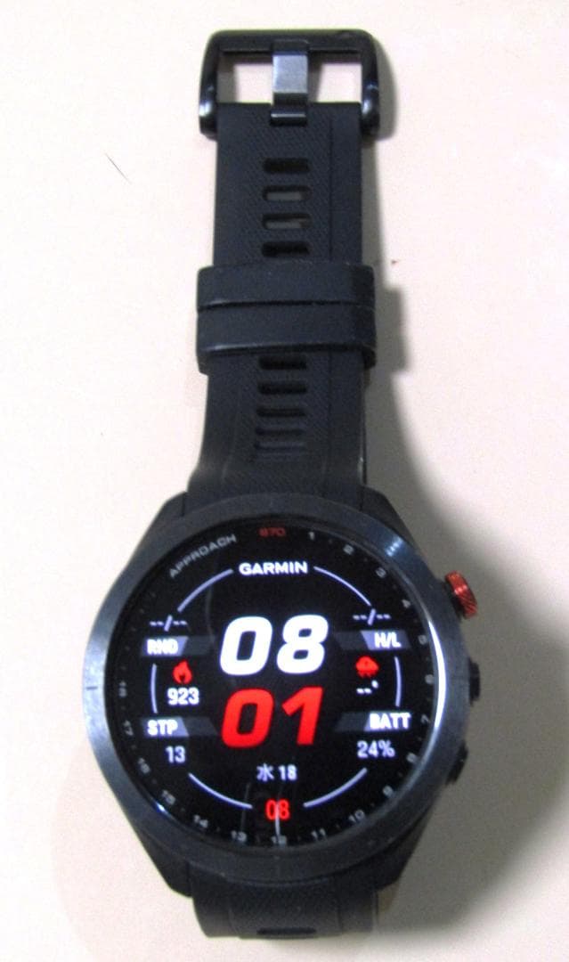 超美品 ガーミン アプローチ S70 47mm ブラック CT10×3個セット