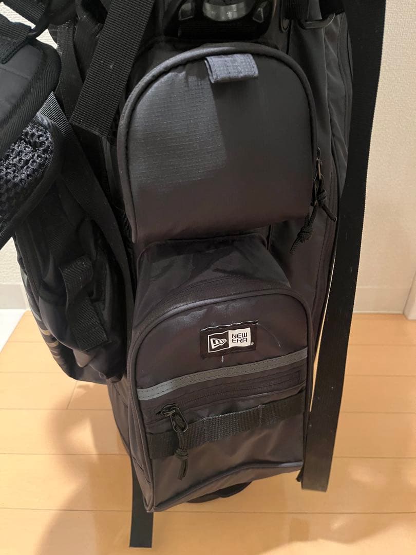 NEW ERA ニューエラ ゴルフ キャディバッグ スタンド カモフラ ブラック