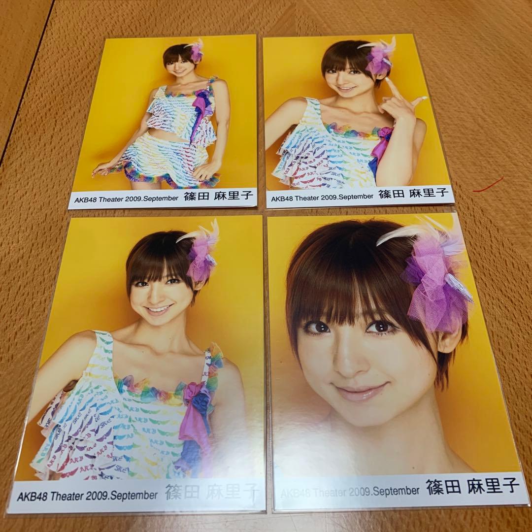 AKB48 篠田麻里子　2009 フルコンプ　劇場トレーディング生写真