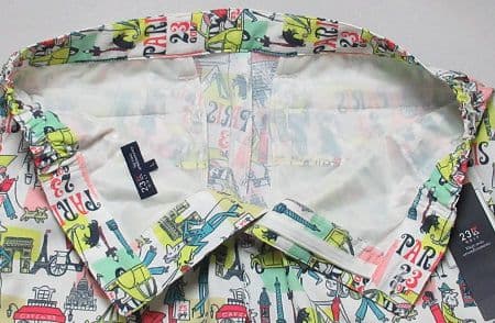 新品 23区ゴルフ イラストレーターコラボ ショートパンツ/L/ホワイト