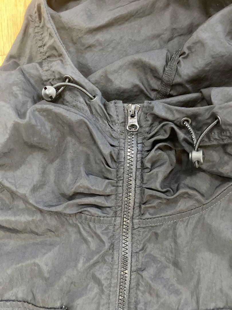 アディダス　ステラマッカートニー　パーカー　ロング　黒　M