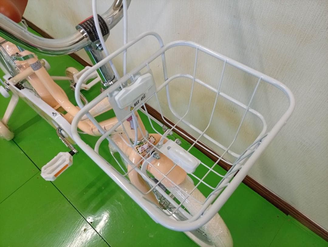 子供用自転車 BUNNYデザイン 18インチ Yellow