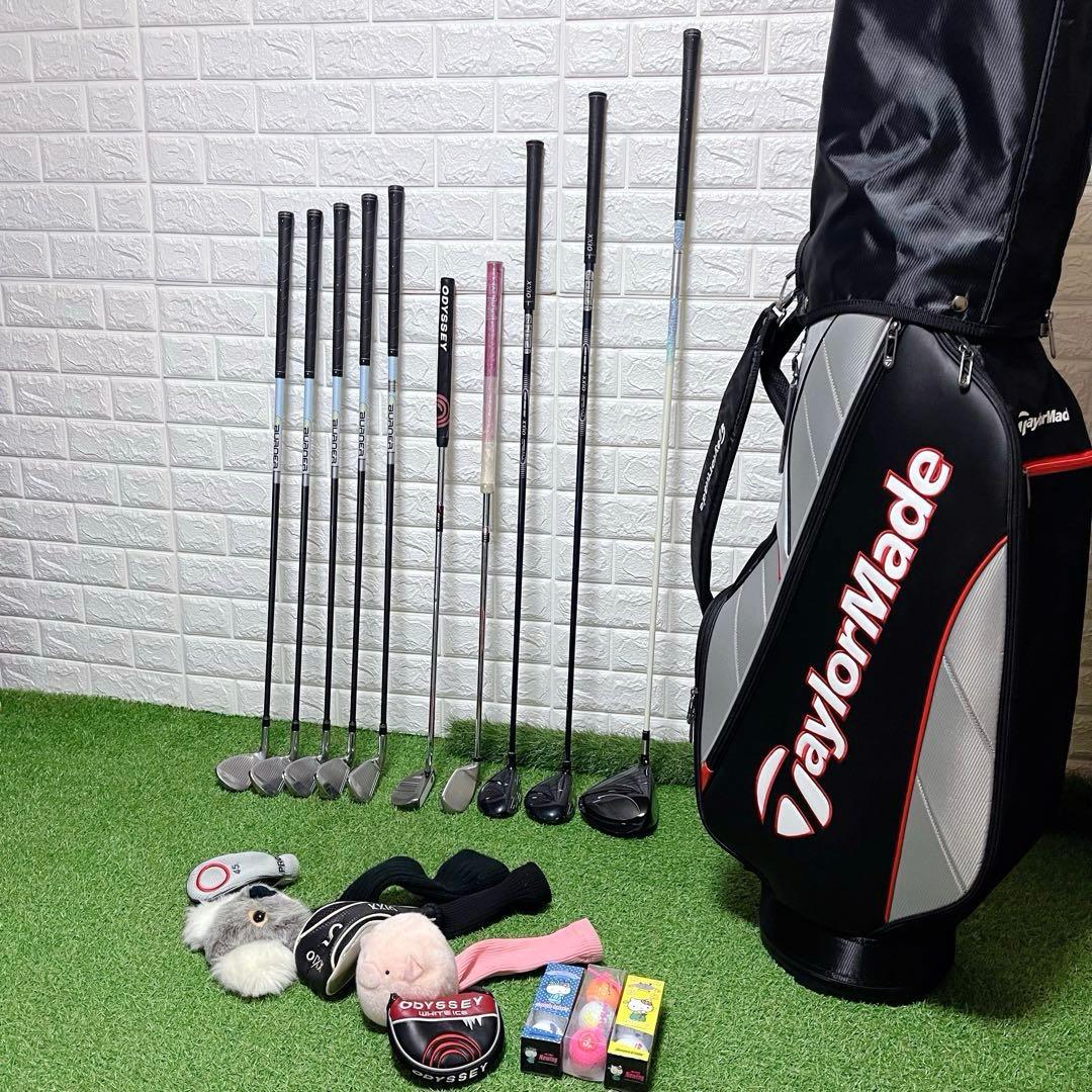 美品 TaylorMade XXIO 他 レディースゴルフクラブ豪華10本セット