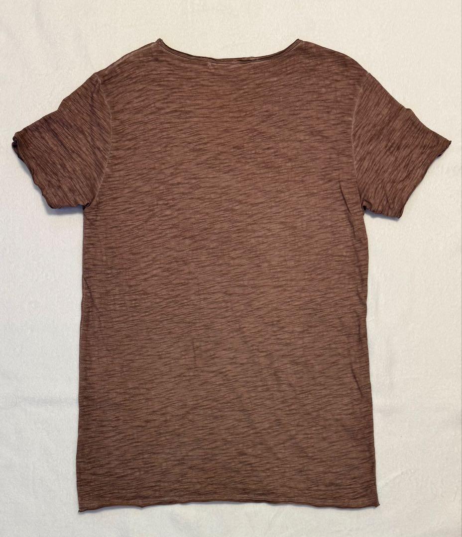サルセーションSalsationブラウン Vネック半袖Tシャツ