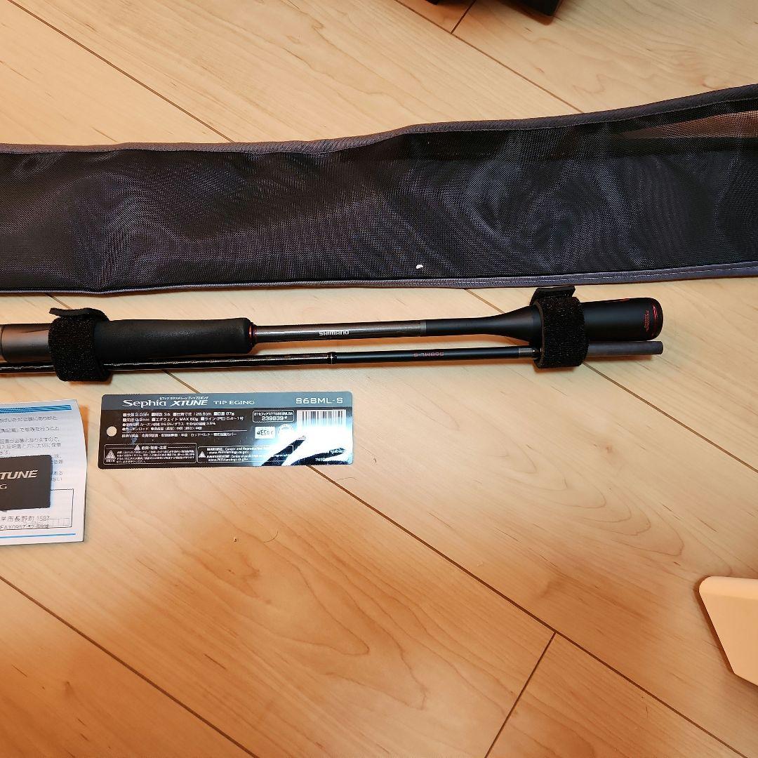 シマノ 21 セフィア エクスチューン S68ML-S ティップラン 美品