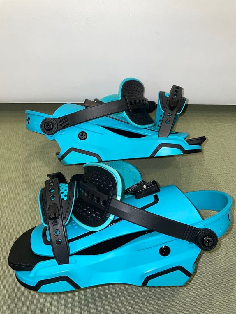 【美品】UNION ビンディング M CYAN バインディング