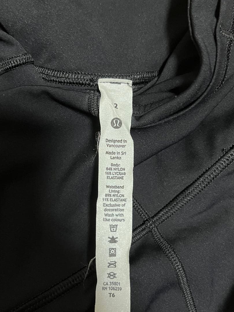 Lululemon Fast and Free High-Rise 25サイズ2