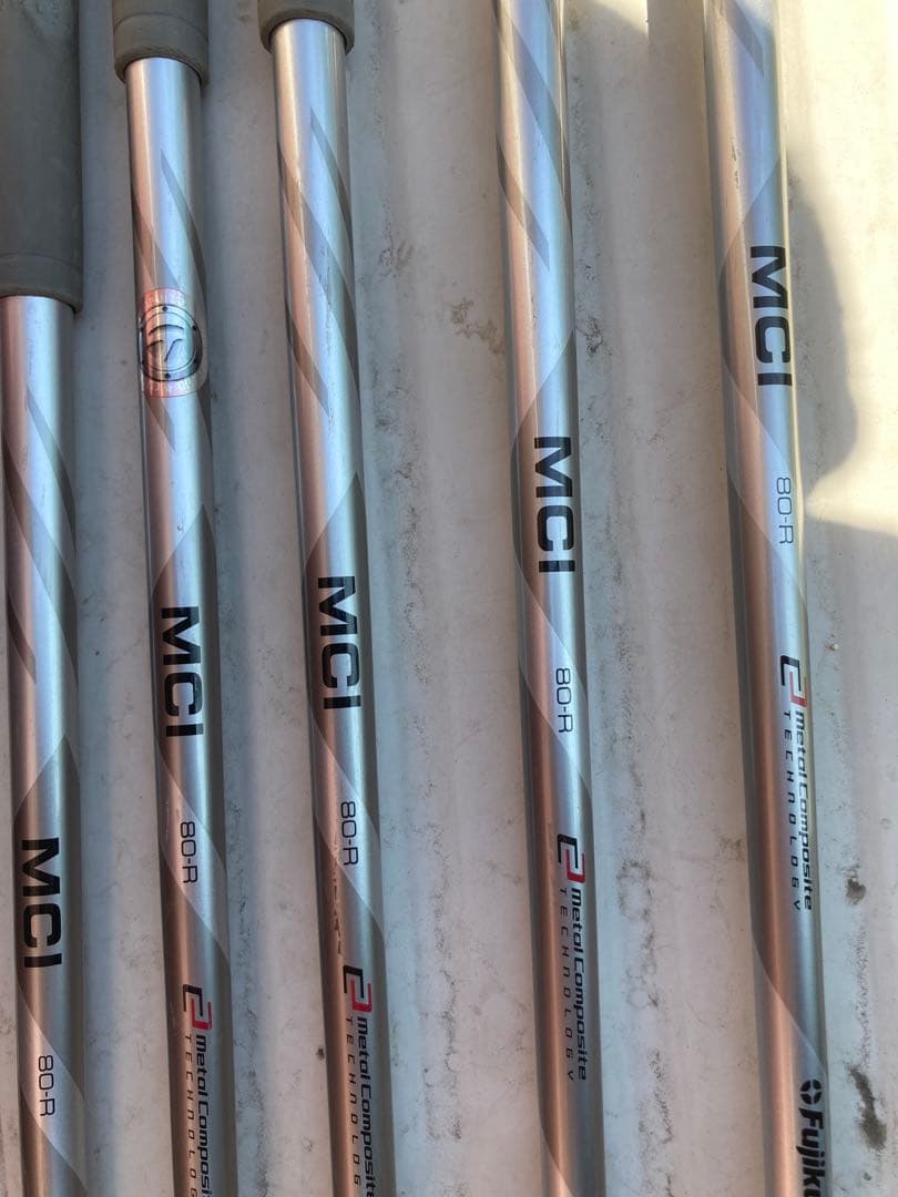 TaylorMade Mグローレ アイアンセット 5本セット７〜A mci80R