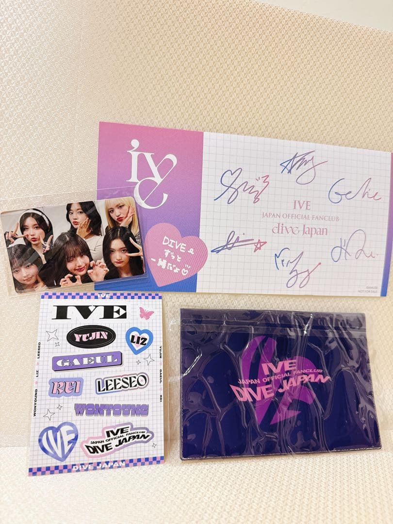 IVE ファンクラブ継続特典セット　【公式非売品】