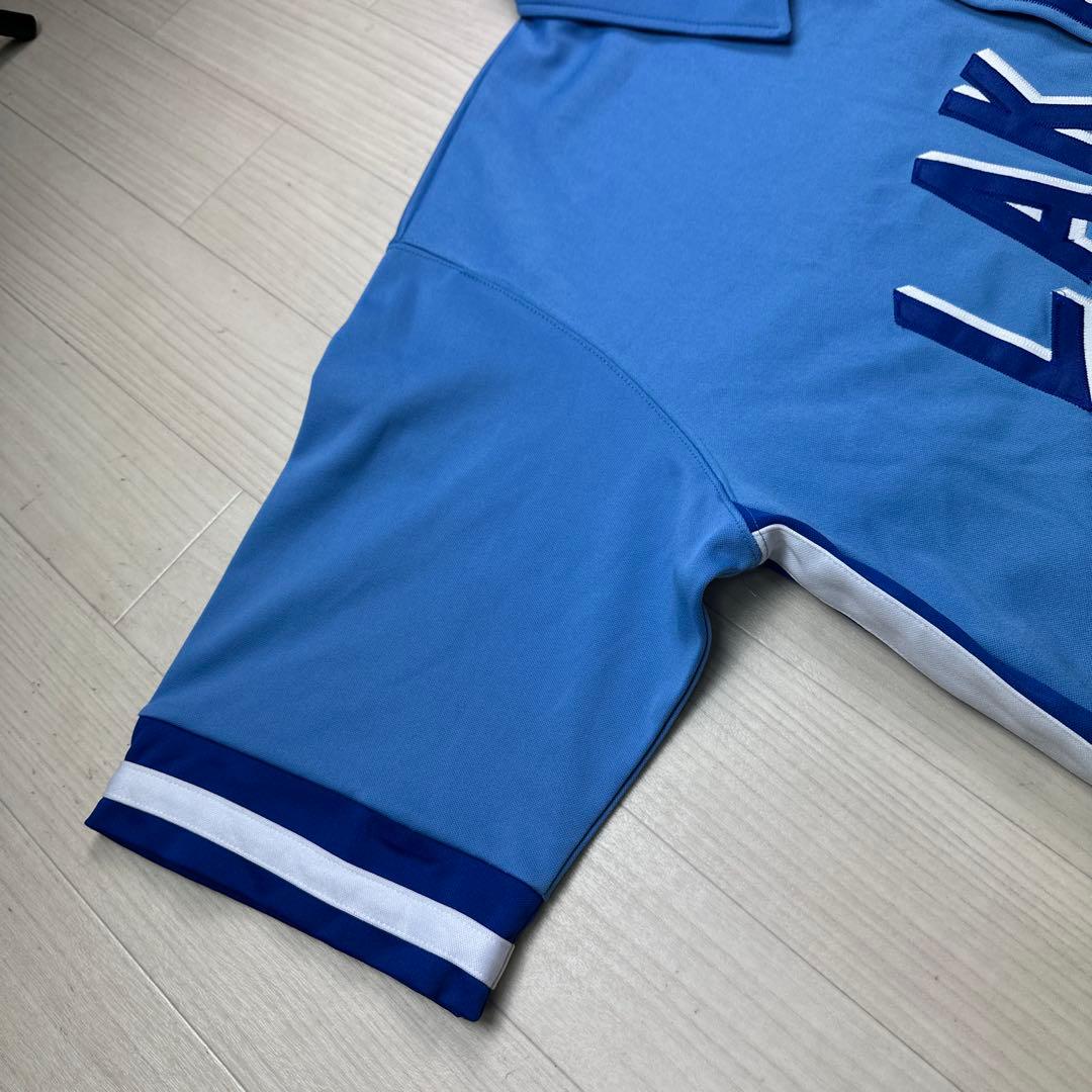 マジェスティックNBAロサンゼルスレイカーズシューティングシャツ八村塁