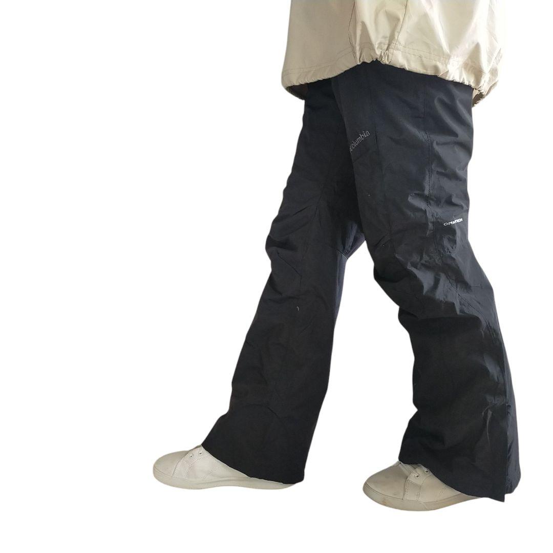 【高機能】US Columbia OMNI-TECH 黒 スノーパンツ S