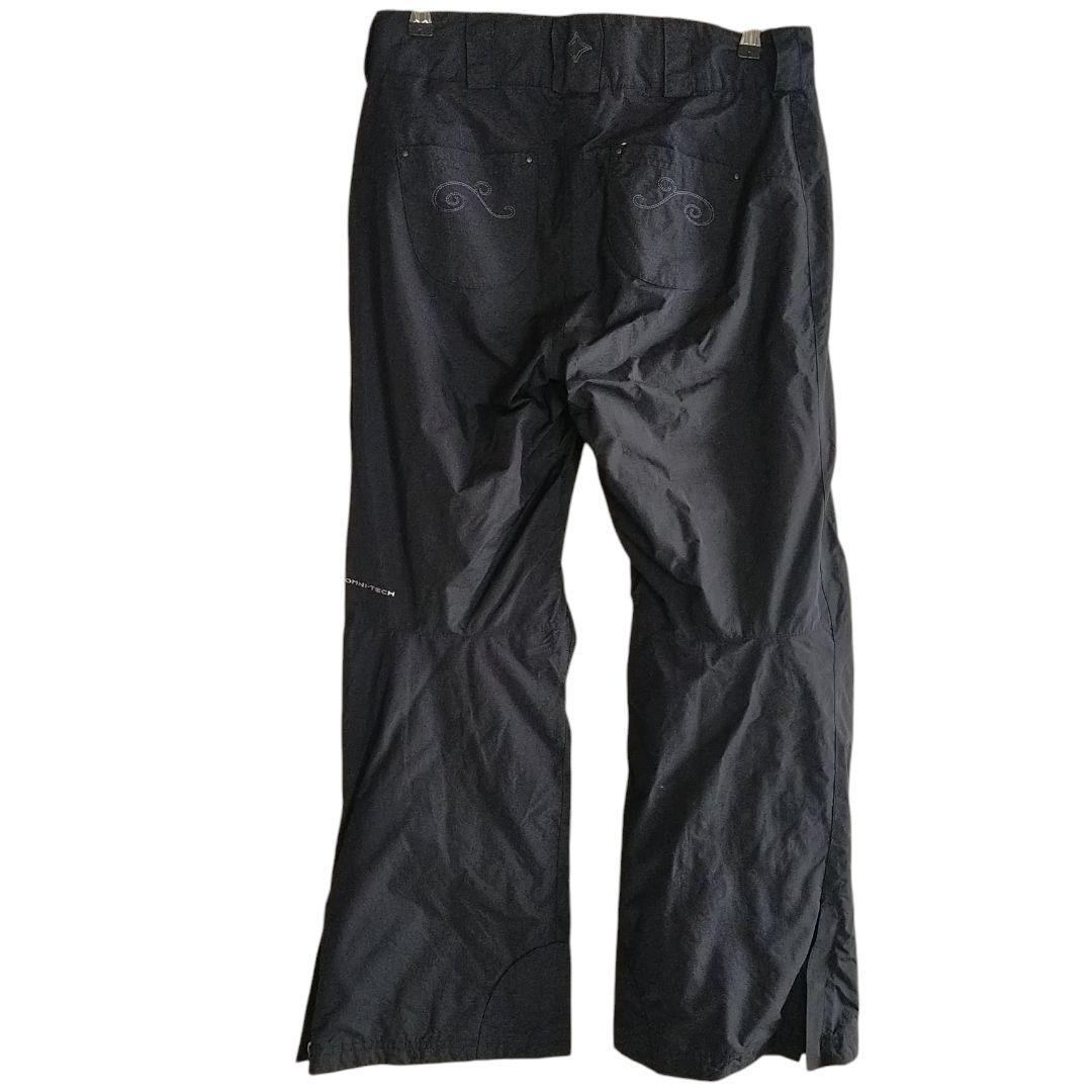 【高機能】US Columbia OMNI-TECH 黒 スノーパンツ S