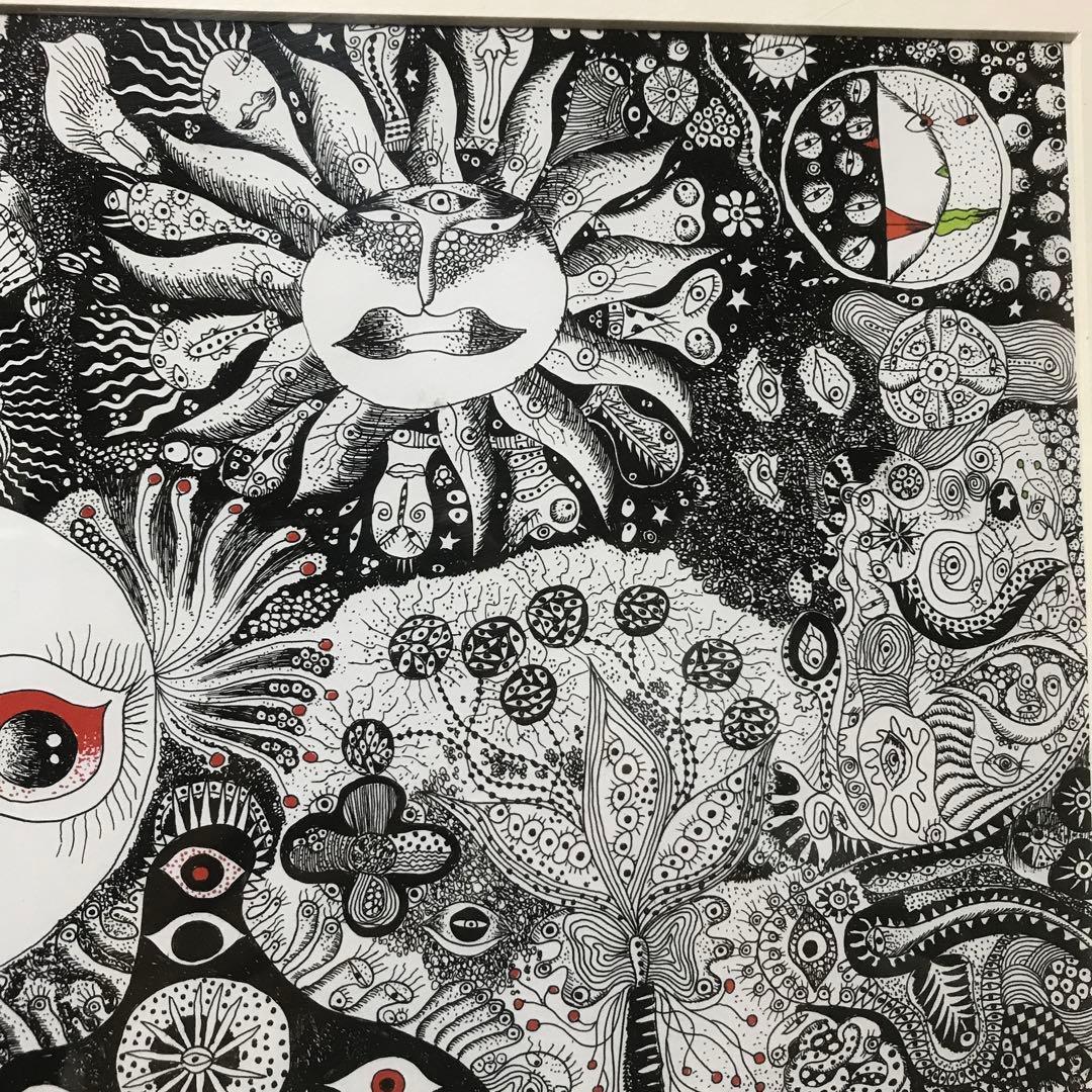 画家　鈴木信也　ペン画