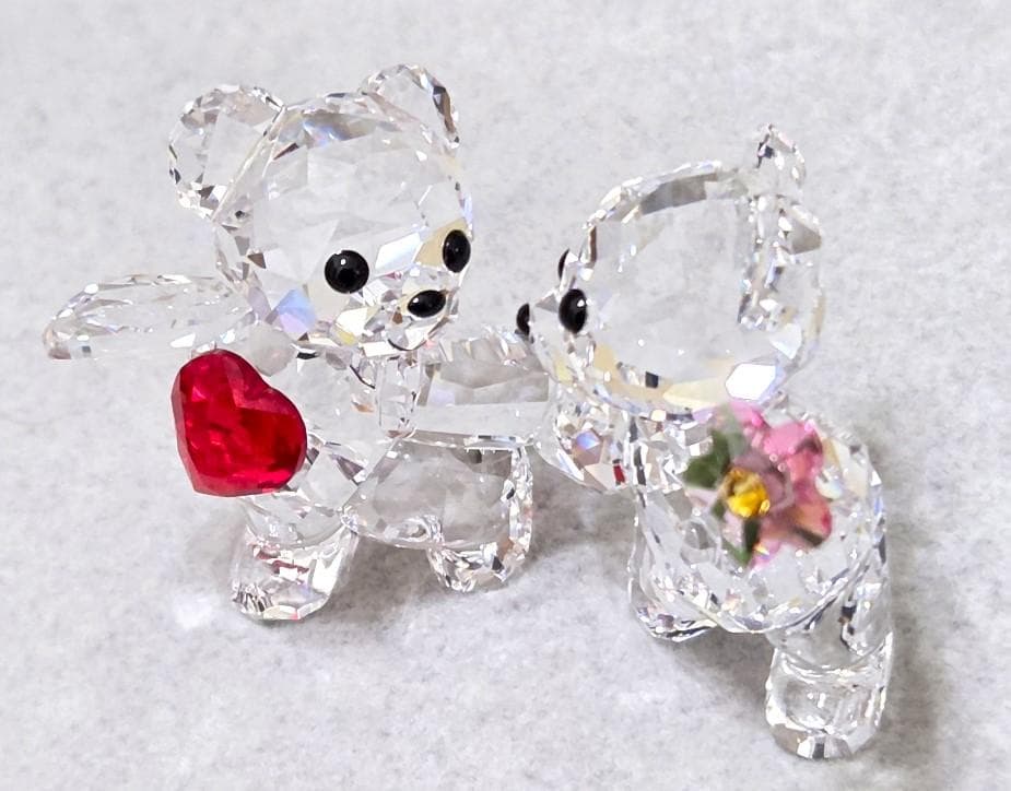 スワロフスキー　KrisベアHappy Together置物　箱付き　43030