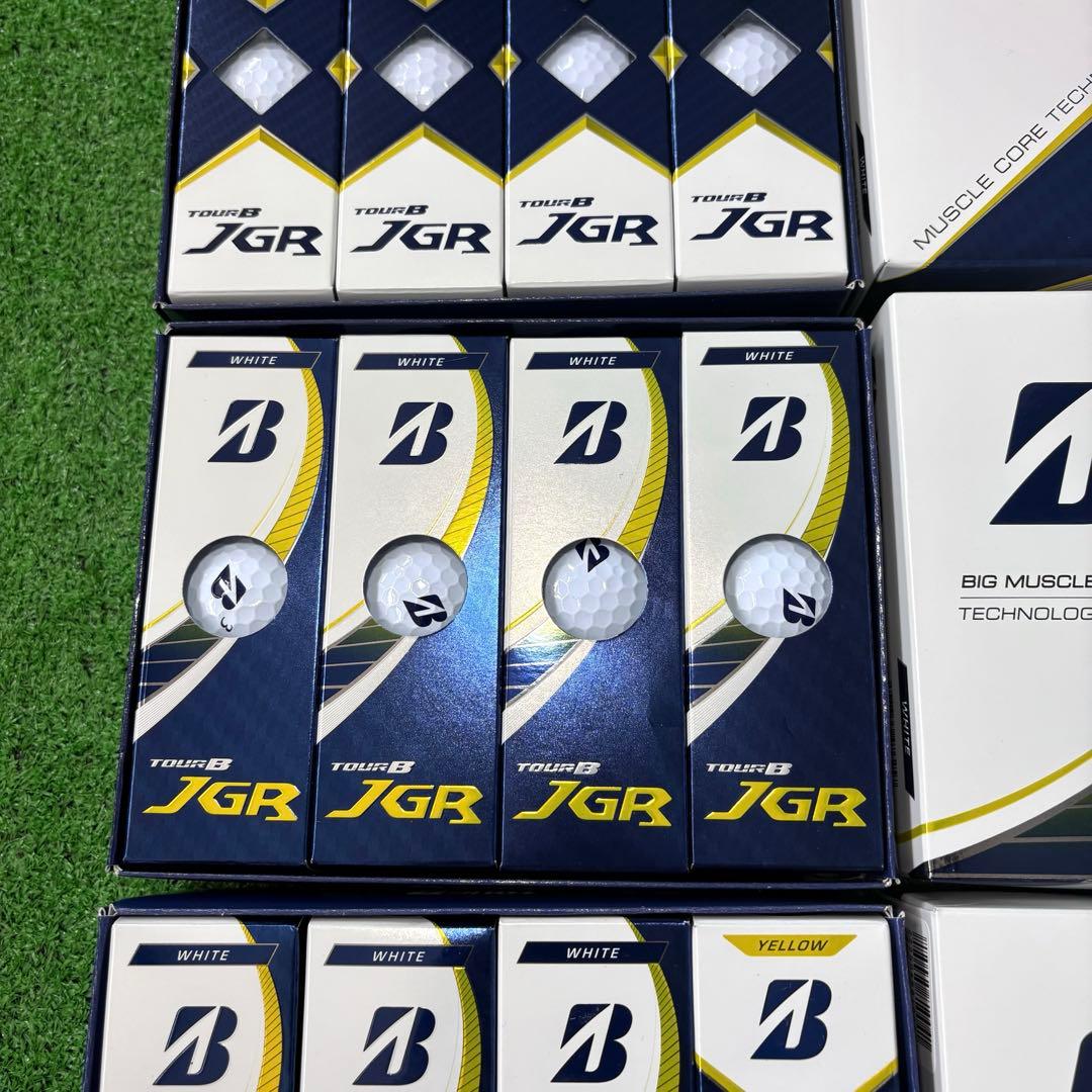 ⭐︎訳あり⭐︎ ブリヂストン JGR 3ダース　白　黄色　イエロー　36球