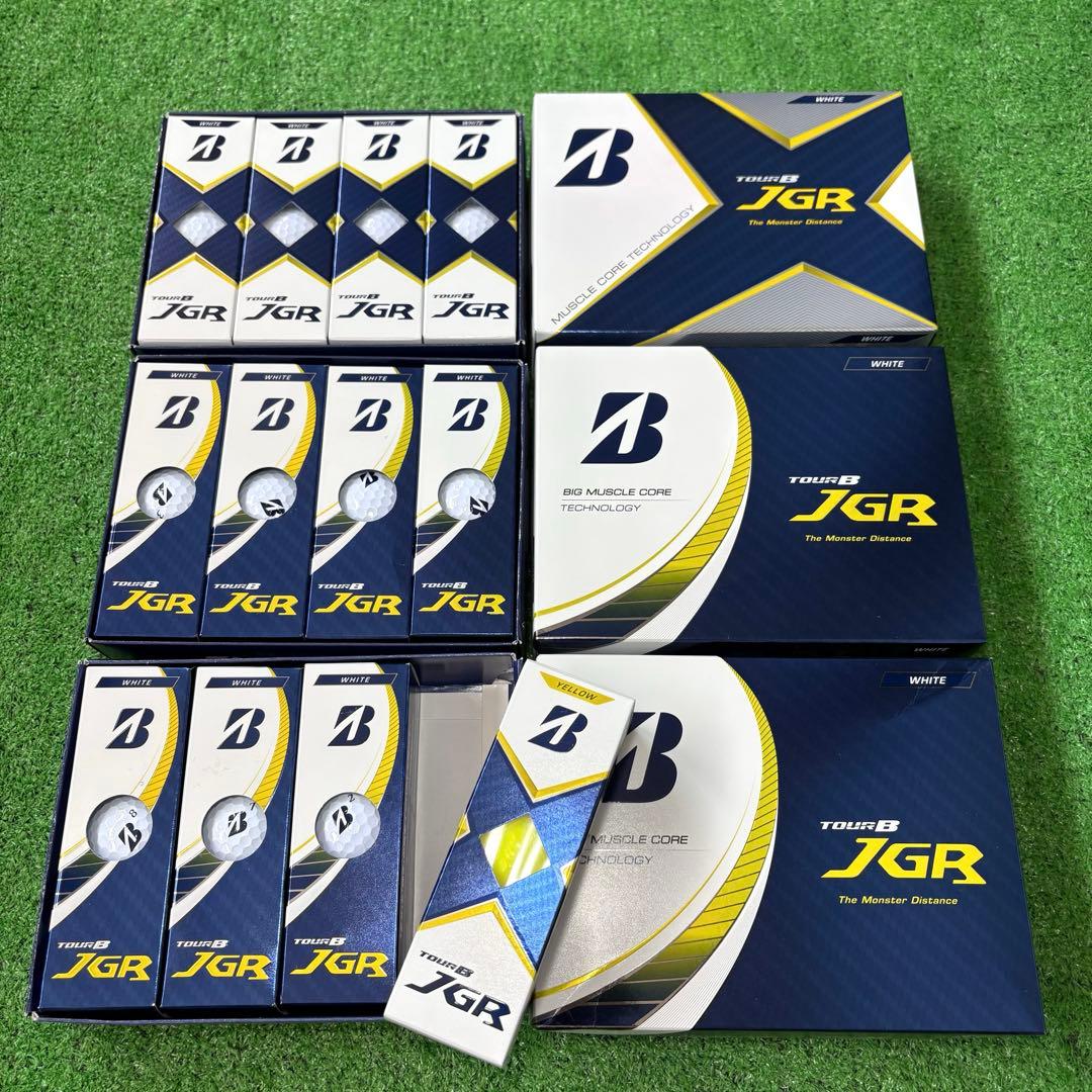 ⭐︎訳あり⭐︎ ブリヂストン JGR 3ダース　白　黄色　イエロー　36球