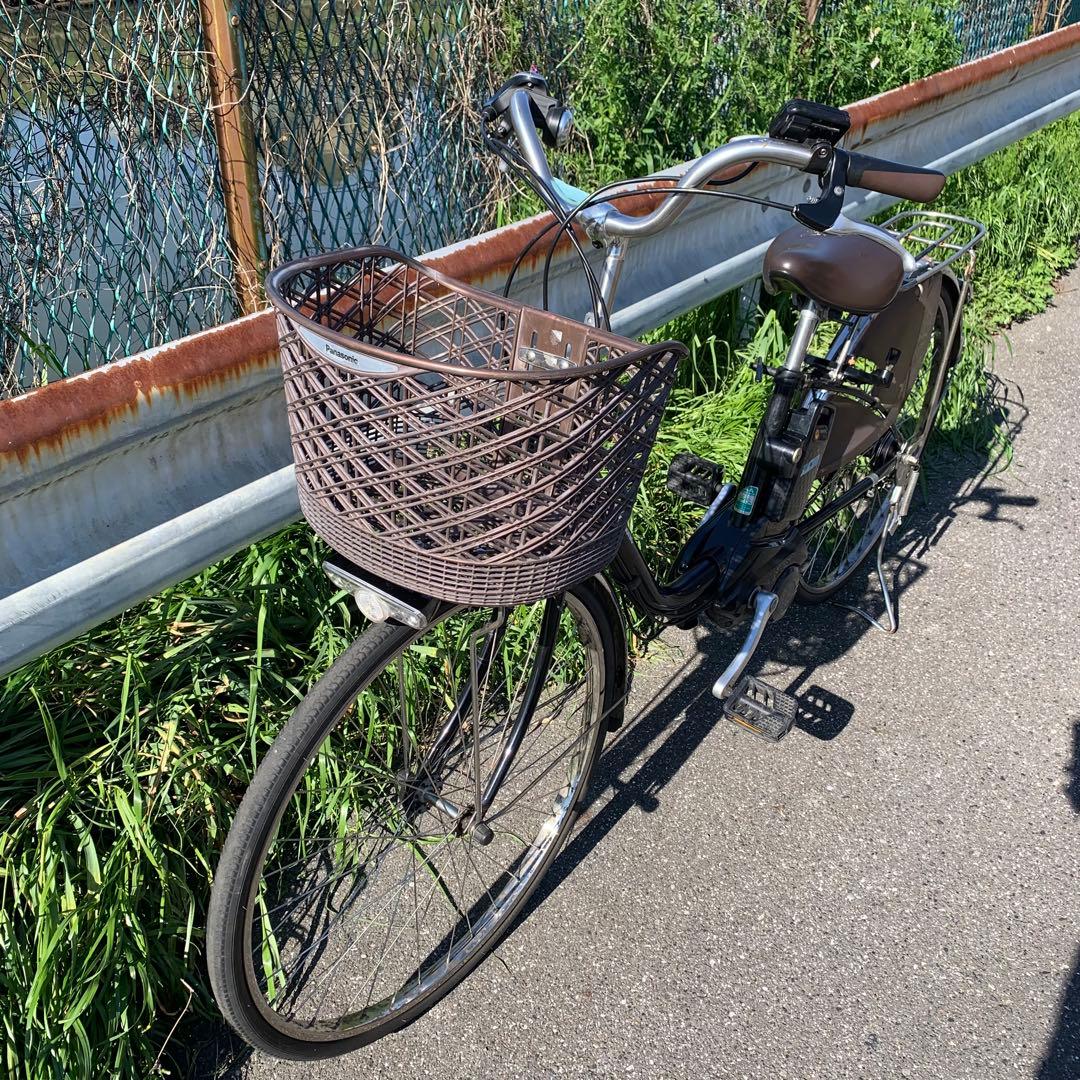 [878]送料無料 パナソニック電動自転車 ビビ・DX 充電器なし 12Ah！