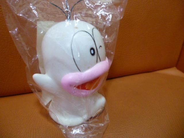 住友銀行 貯金箱 　オバケのQ太郎 　藤子不二雄 　ソフビ 　非売品　ジャンク