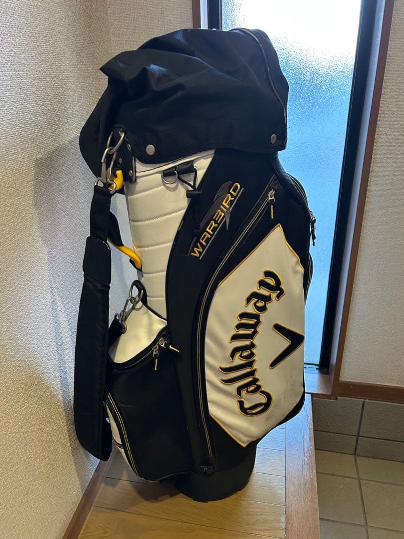 Callaway Warbird キャディバッグ ブラック/ホワイト