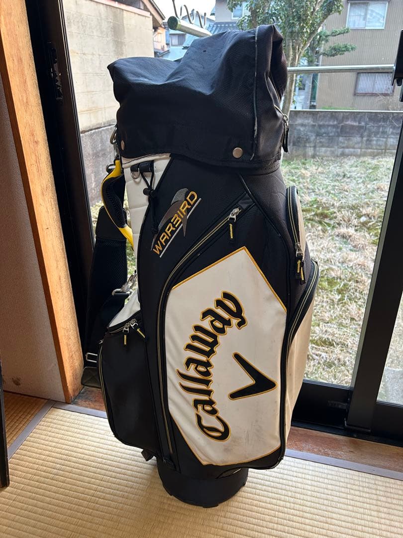 Callaway Warbird キャディバッグ ブラック/ホワイト