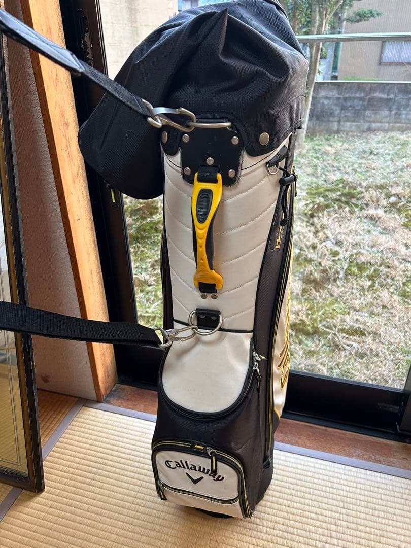 Callaway Warbird キャディバッグ ブラック/ホワイト