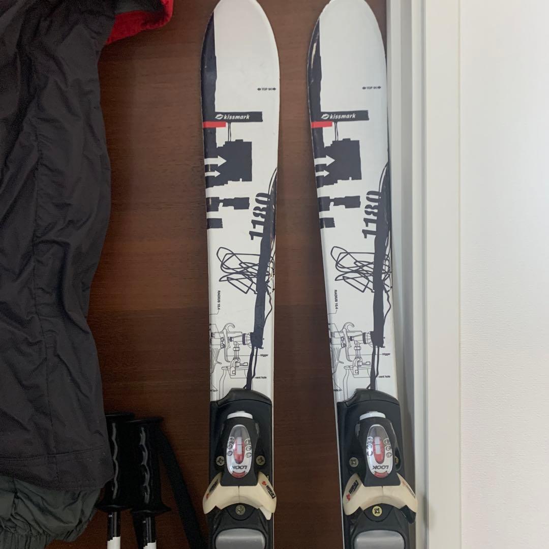 スキーセット売りキッズスキー板ストックブーツウェア145150155cm