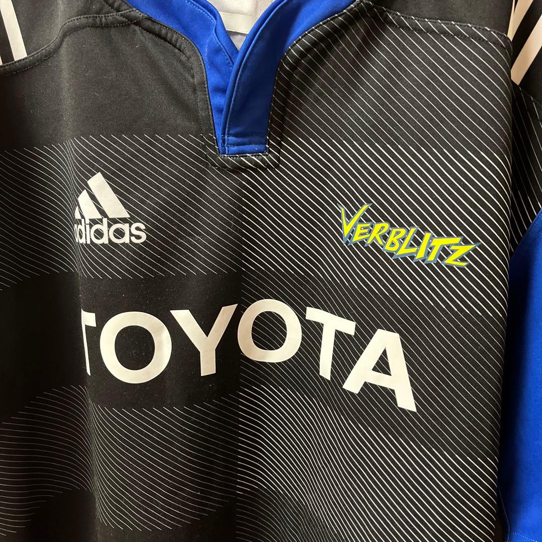 アディダス　TOYOTA ヴェルブリッツ　ジャージ　ラグビー