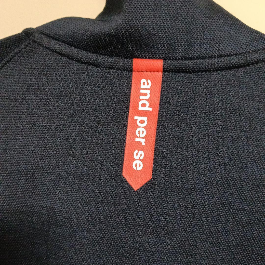 and per se ネイビー ジャケット