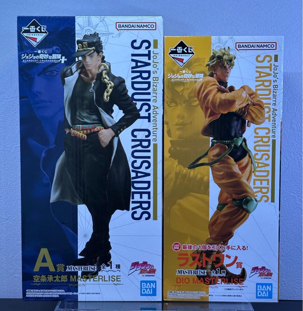 ジョジョフィギュア 一番くじ 空条承太郎 DIO スタープラチナ ザ・ワールド