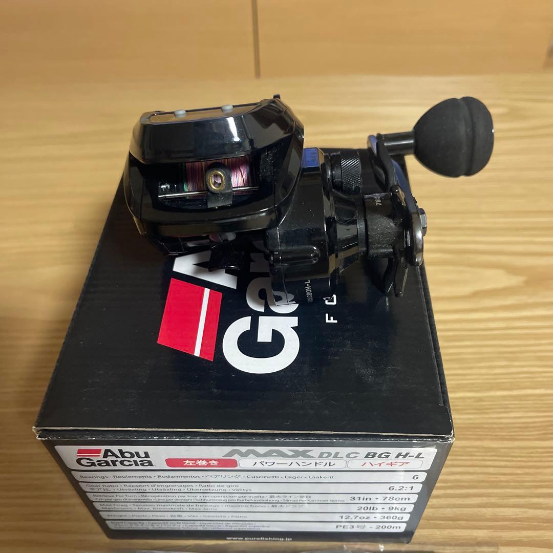 Abu Garcia MAX DLC BG リール LEDメーター付き