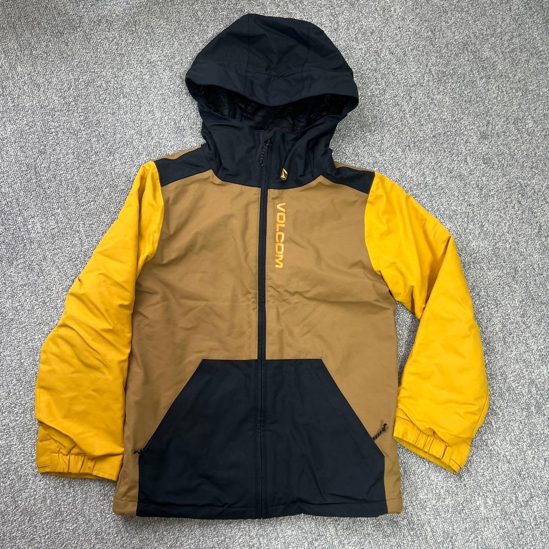 Volcom キッズ 140 150 ジャケット ビブパンツ セット スキー