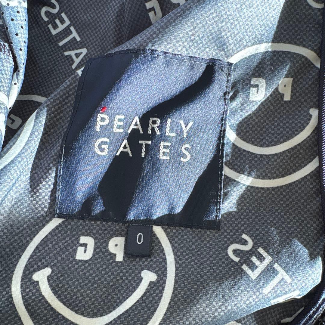 ※*★様 PEARLY GATES スミレ顔プリント ジャケット サイズ0