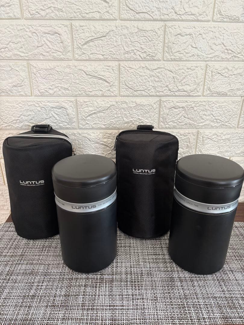 ランタス　保温ランチボックス　1040ml ２個まとめて　どちらも使用2〜3回