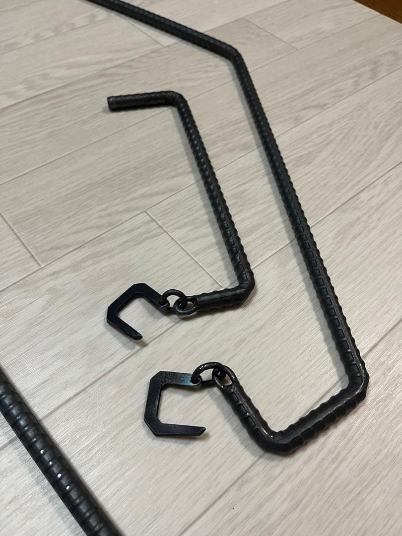 アイアン ランタンハンガー ランタンスタンド　ハンドメイド　キャンプ