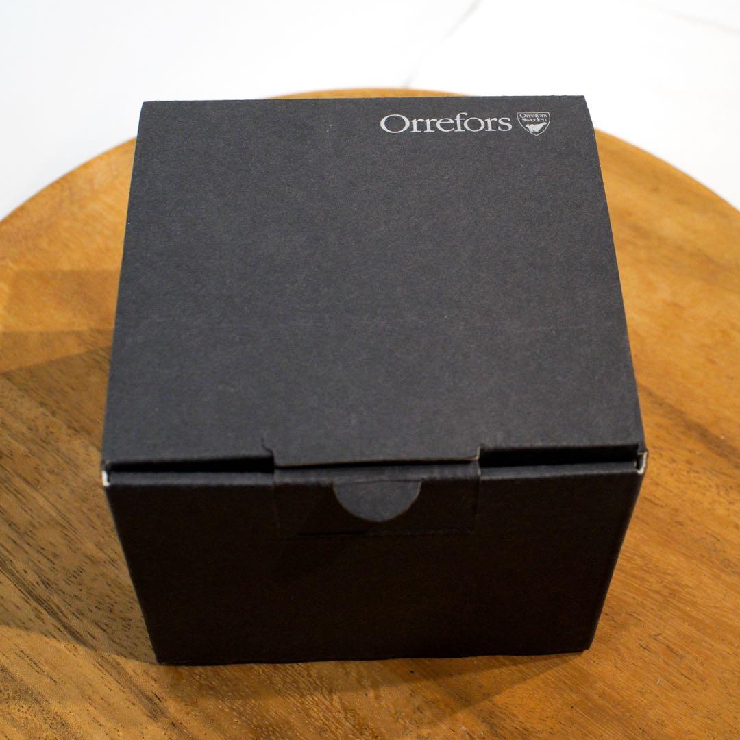Orrefors ハート型クリスタル
