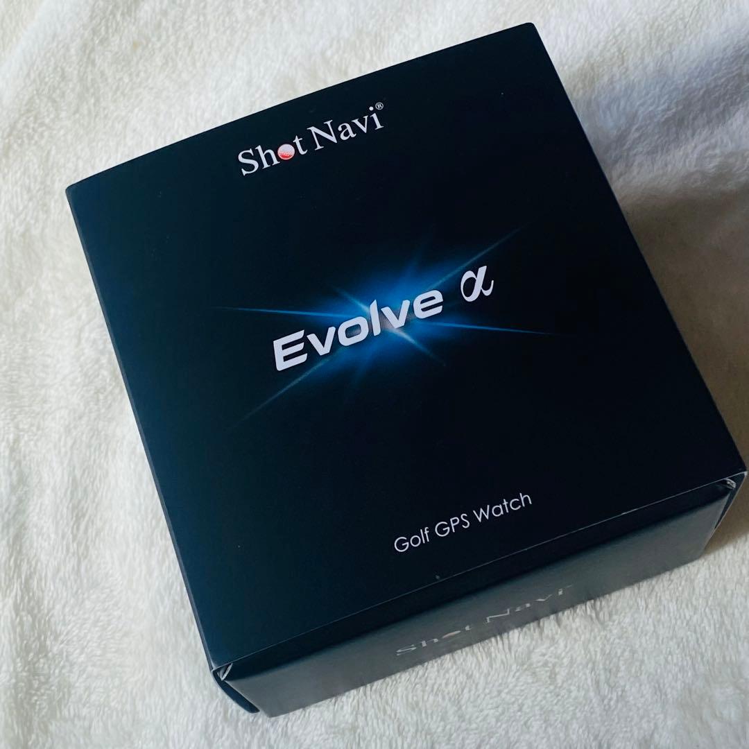 【未使用品】Shot Navi Evolve α ゴルフGPSウォッチ
