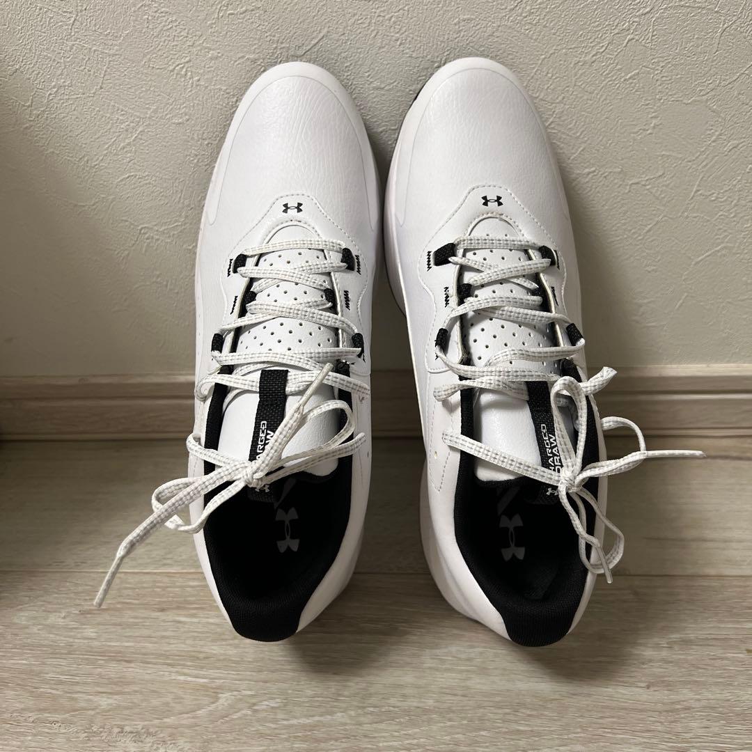 Under armour ゴルフスニーカー27.5白 (国内未発売）