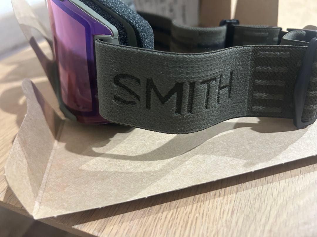 SMITH ゴーグル 紫レンズ グレー