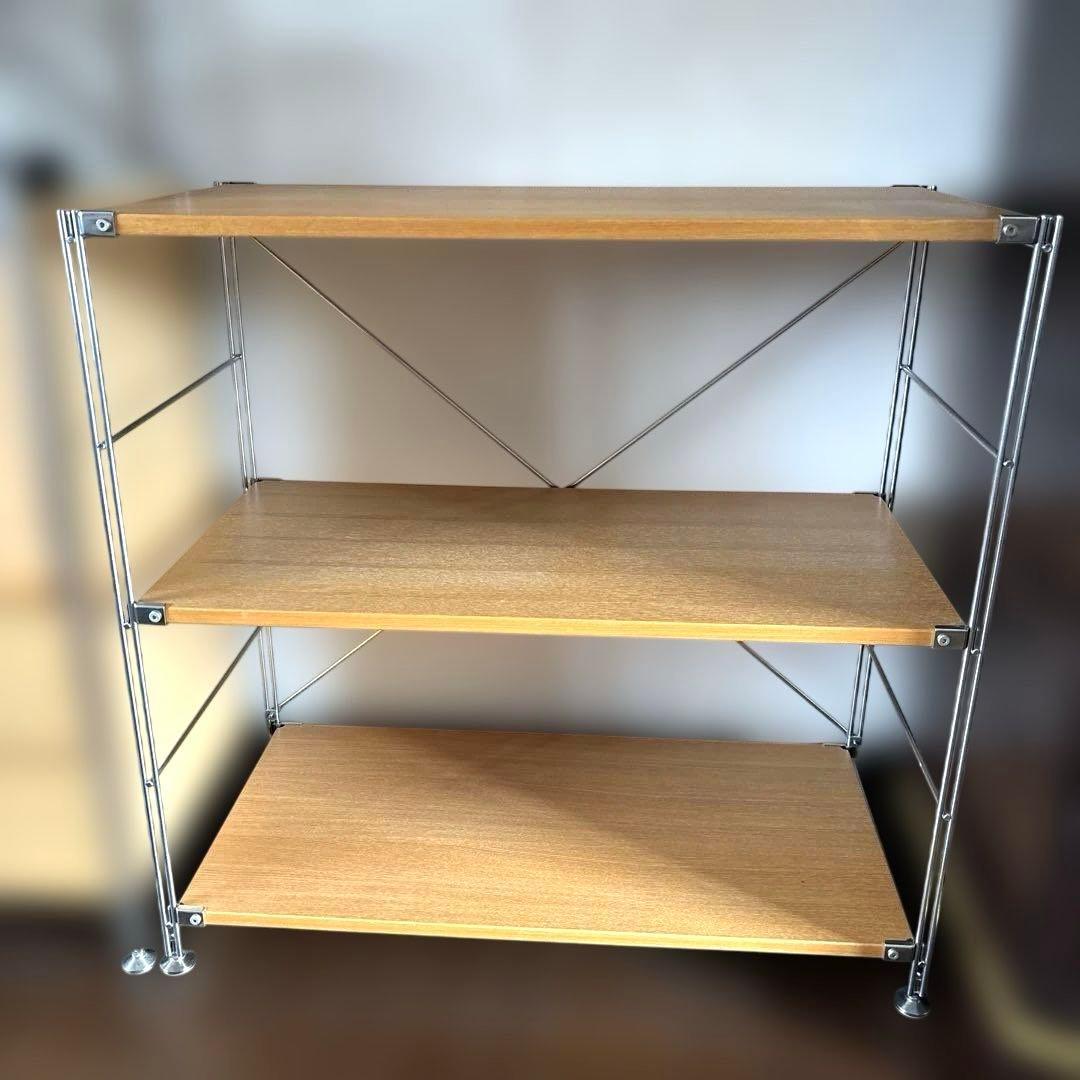 【美品】無印良品 ステンレスユニットシェルフ