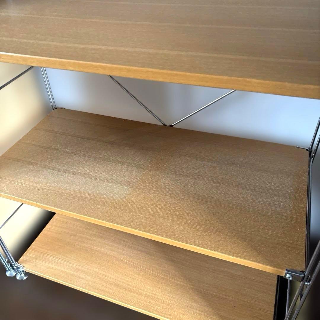 【美品】無印良品 ステンレスユニットシェルフ