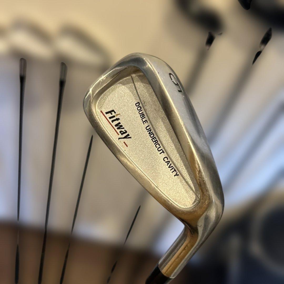 初心者おすすめセット　FitWay メンズ R １２本　右利き　ゴルフセット