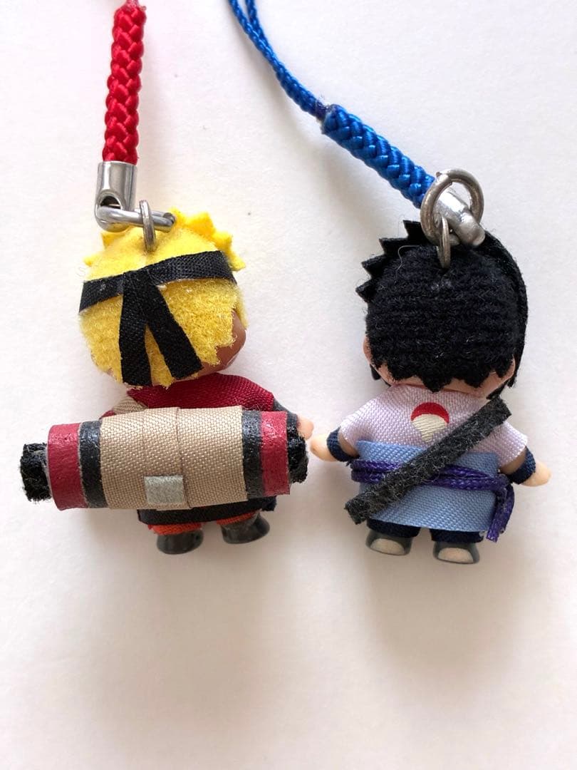 【レア】NARUTO疾風伝コスチュームキューピー 仙人モード&サスケKewpie