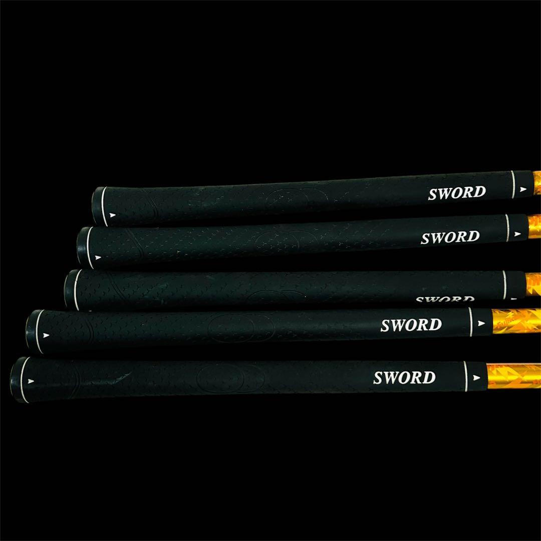 【良品】カタナゴルフ SWORD EX500 アイアン 5本 ROMBAX