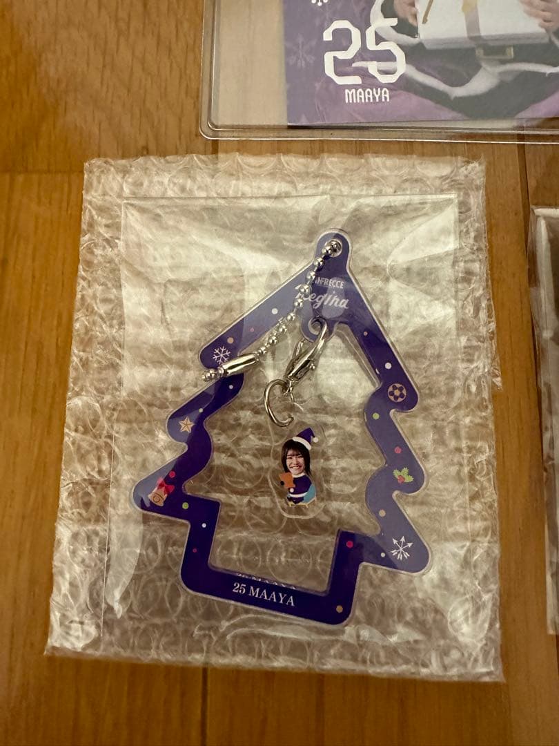 サンフレッチェバイオレットクリスマス レジーナ 塩田満彩 限定グッズ3点セット