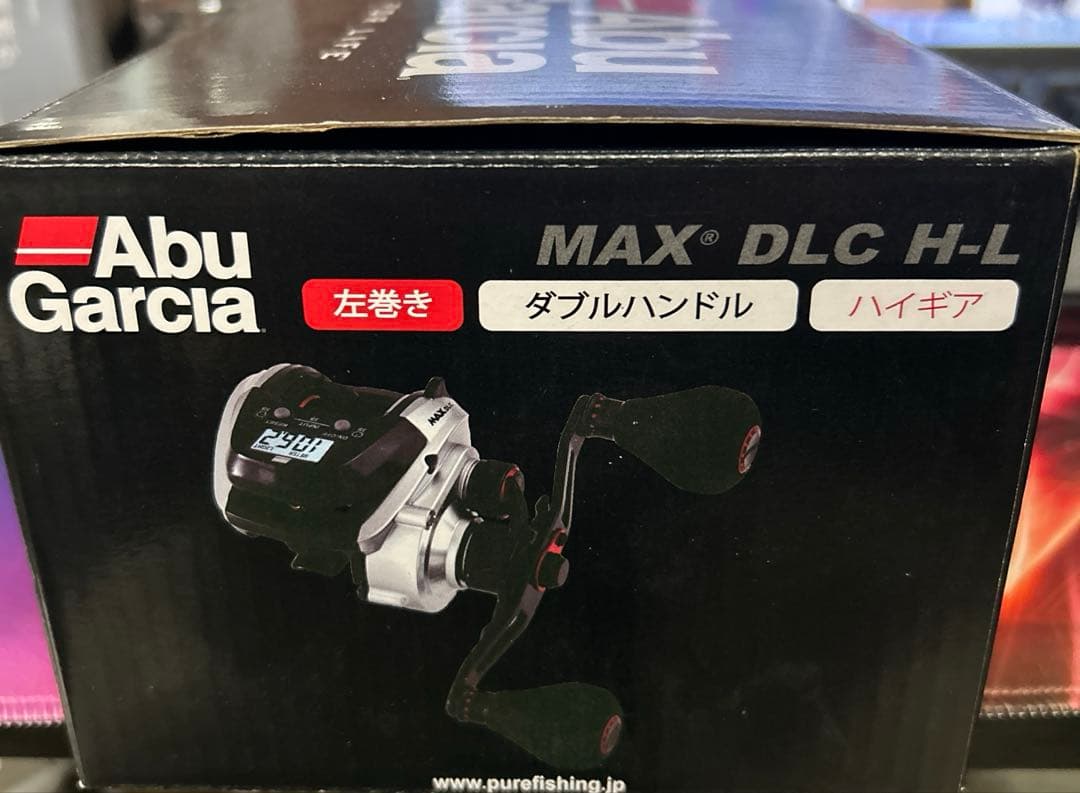 AbuGarcia MAX DLC H-L デジタルラインカウンター 左巻き