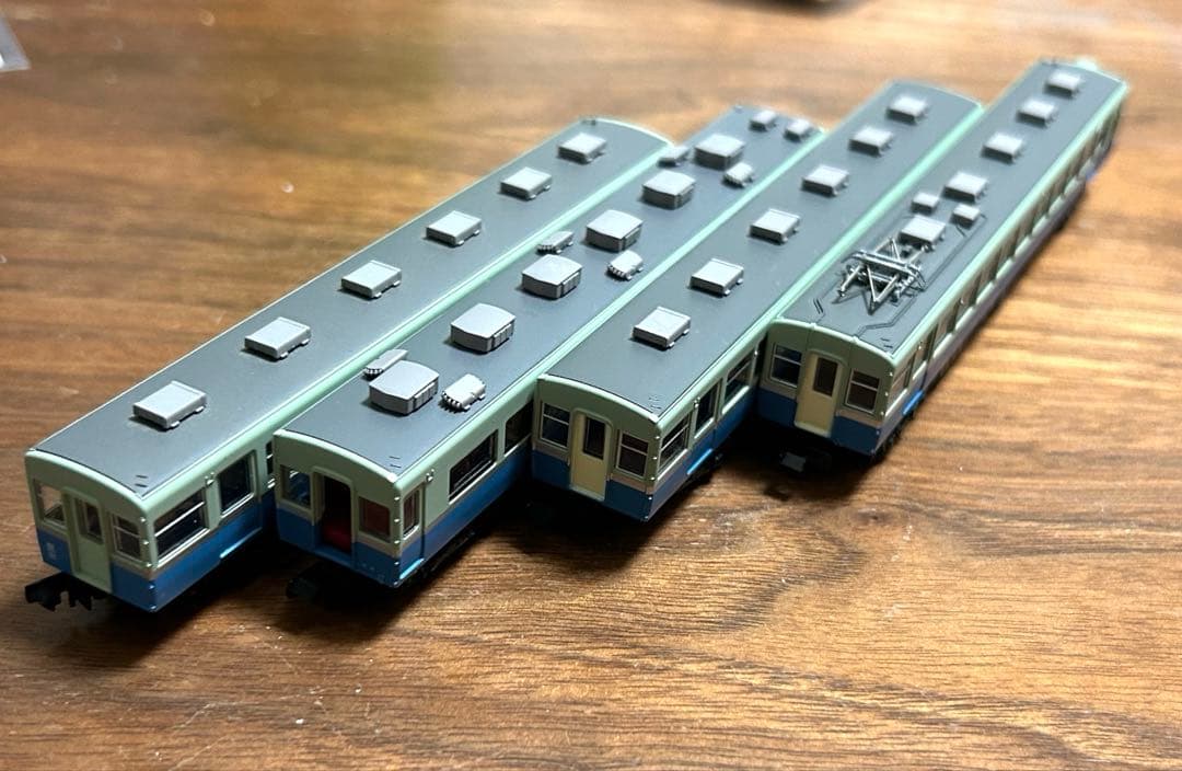 鉄道コレクション 伊豆急100系4両N化動力付 鳳シール付バラ売り不可