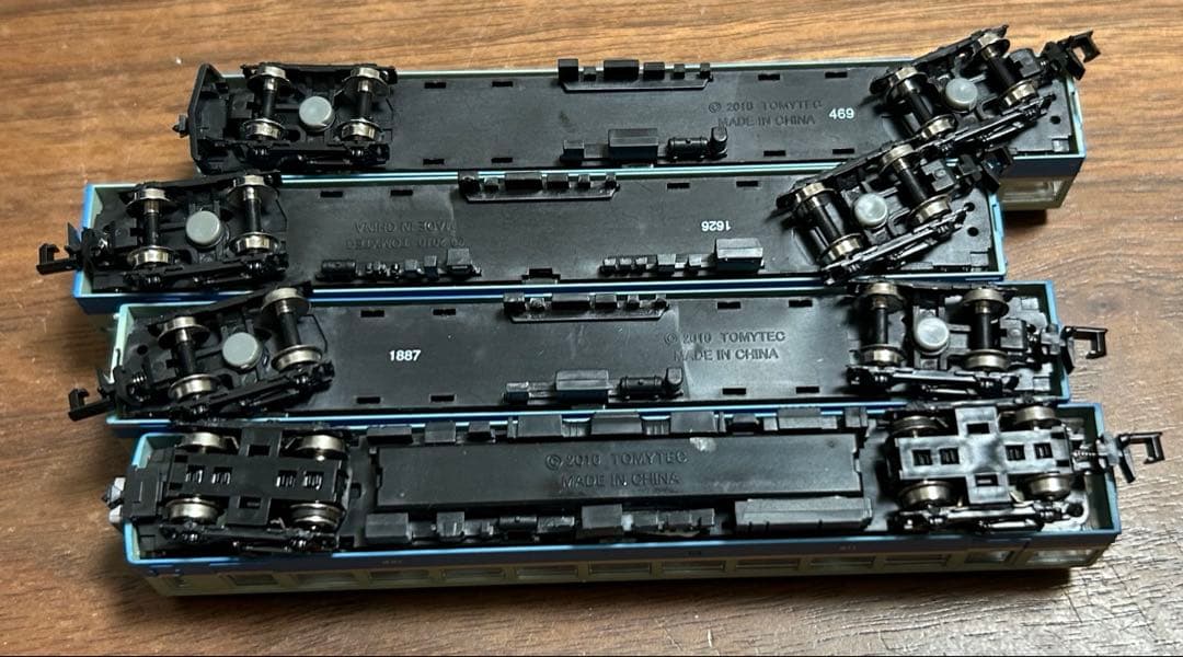 鉄道コレクション 伊豆急100系4両N化動力付 鳳シール付バラ売り不可