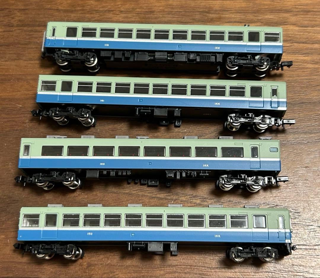 鉄道コレクション 伊豆急100系4両N化動力付 鳳シール付バラ売り不可