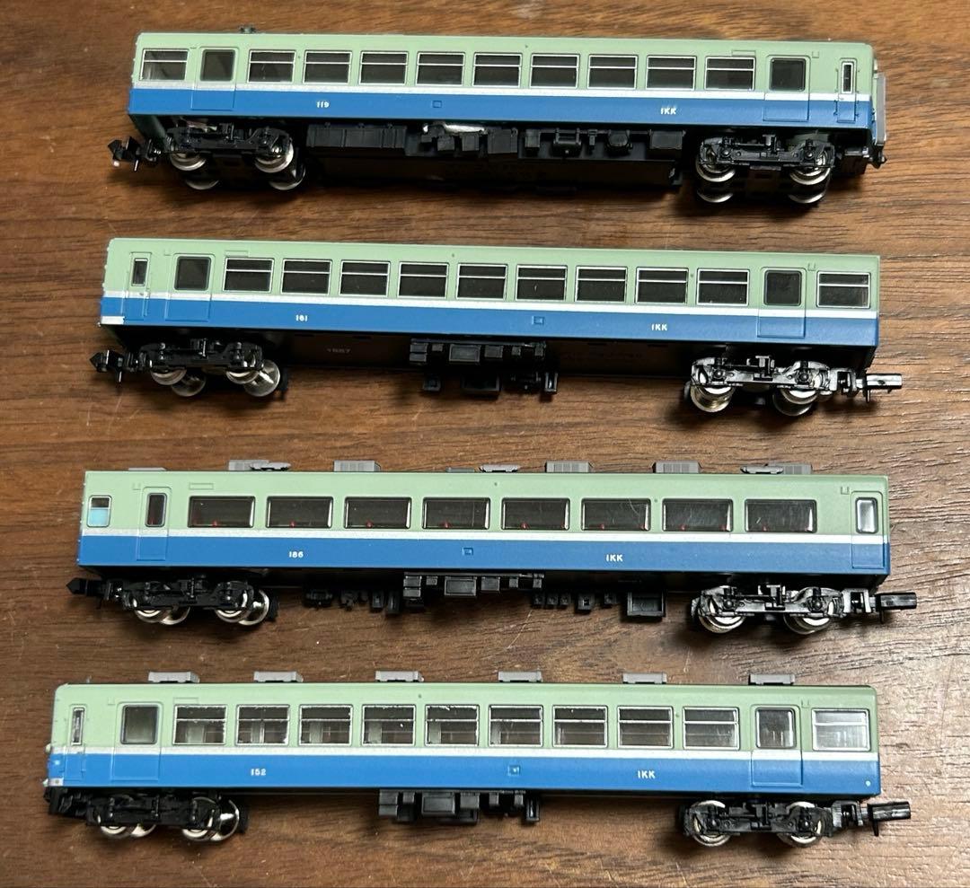 鉄道コレクション 伊豆急100系4両N化動力付 鳳シール付バラ売り不可