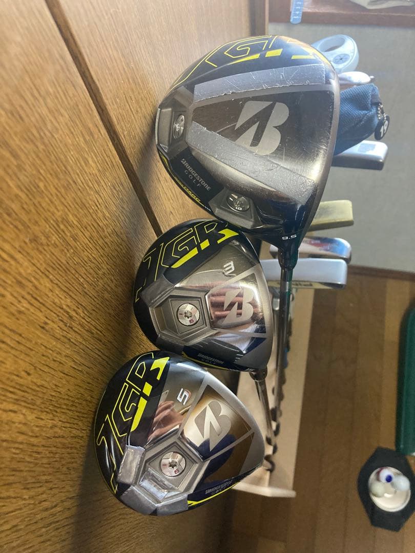 ブリヂストン　JGR kurokage  1.3.5w アイアンセット